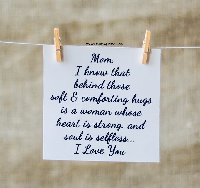 I Love You Quotes For Mother Quotes For Mother