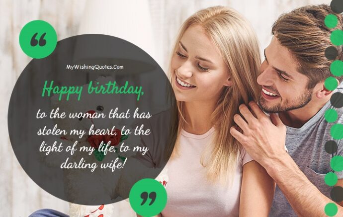 Cutest Birthday Wishes For Wife