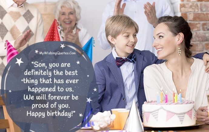 Happy Birthday Quotes For Son
