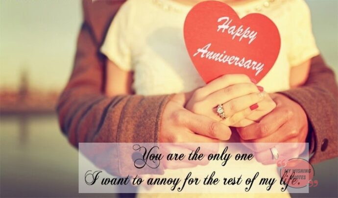 Wedding Anniversary Message For A Husband