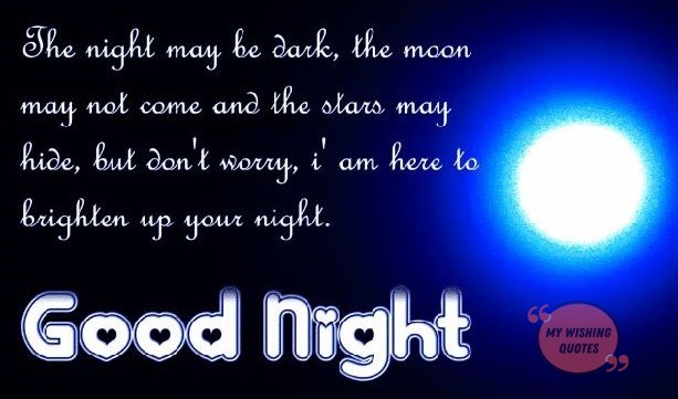 Good wishing night someone Good Night