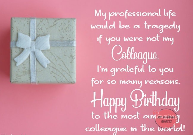 Employee Birthday Wishes Card