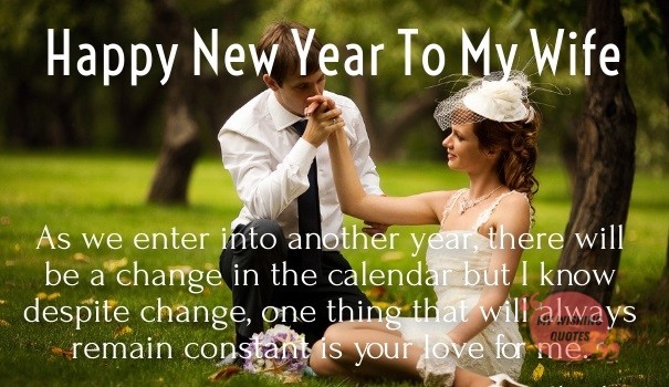 Best New Year Quotes for Wife