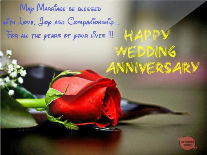 Happy Anniversary Quotes, Wishes And Wedding Anniversary Sayings ...