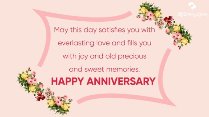 marriage anniversary messages for sister