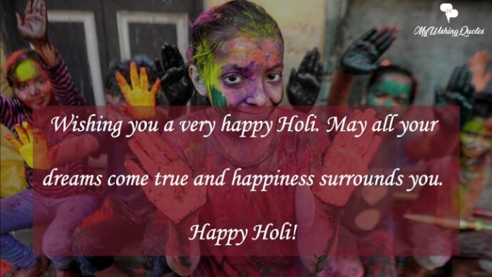 holi messages