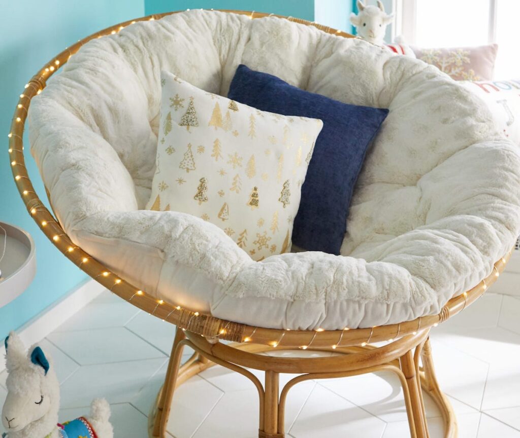 clean papasan cushion